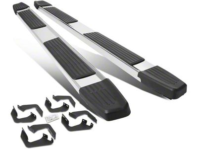 6-Inch Running Boards; Stainless Steel (07-21 Tundra CrewMax)
