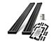 7-Inch Aluminum Running Boards; Textured Black (07-21 Tundra Double Cab)