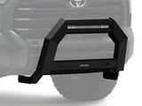 Armour Bull Bar with 20-Inch LED Light Bar; Black (22-24 Tundra)