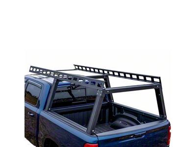 Base K2 Over Cab Rack; Black (07-24 Tundra w/ 5-1/2-Foot Bed)