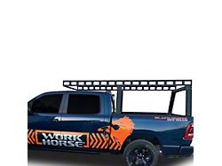 Base K2 Over Cab Rack; Black (07-24 Tundra w/ 6-1/2-Foot Bed)