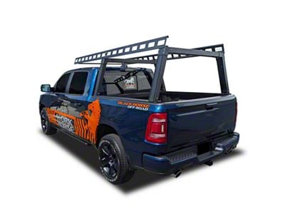Base K2 Over Cab Rack; Black (07-24 Tundra w/ 8-Foot Bed)