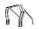 Go Rhino Double Bar/Single Kicker Bed Bar; Chrome (07-24 Tundra)