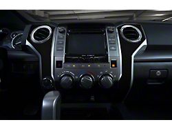 Bezel Accent Trim; Gloss Black (14-21 Tundra)