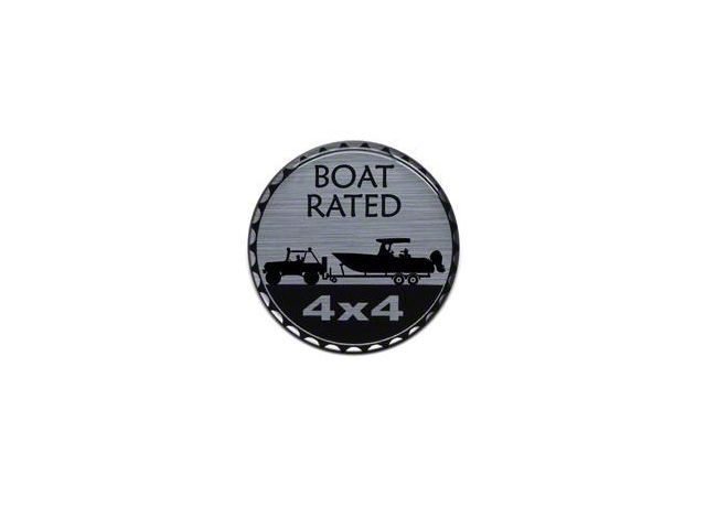 Boat Rated Badge (Universal; Some Adaptation May Be Required)