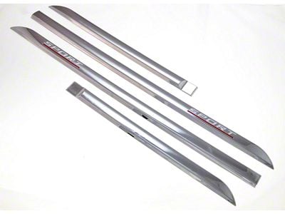 Body Side Moldings; Chrome (07-21 Tundra)