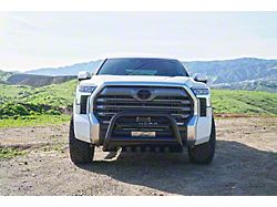 Bull Bar with Skid Plate; Black (22-25 Tundra)