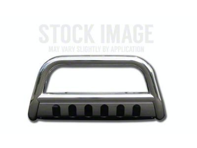 Bull Bar with Skid Plate; Stainless Steel (22-24 Tundra)