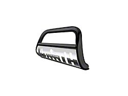 Bull Bar with Stainless Steel Skid Plate; Black (07-21 Tundra)