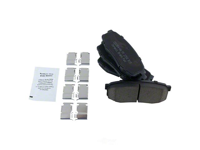 Ceramic Brake Pads; Rear Pair (07-21 Tundra)