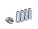 Chrome Large Acorn Wheel Locks; M14x1.5; Set of 4 (07-24 Tundra)