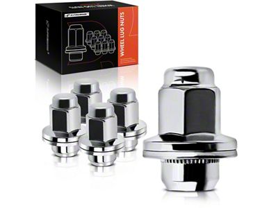 Chrome Lug Nuts; M14x1.5; Set of 5 (07-21 Tundra)