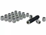 Chrome Open End Spline Lug Nuts; M14 x 1.5; Set of 24 (22-24 Tundra)