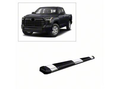 Cutlass Running Boards; Stainless Steel (22-24 Tundra Double Cab)