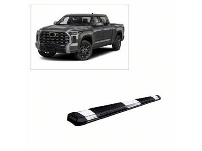 Cutlass Running Boards; Stainless Steel (22-24 Tundra Crew Max)