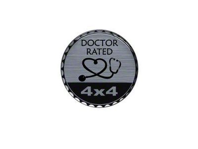 Doctor Rated Badge (Universal; Some Adaptation May Be Required)