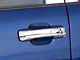 Door Handle Covers; Chrome (07-17 Tundra Regular Cab)