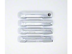 Door Handle Covers; Chrome (22-25 Tundra)