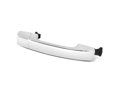 Exterior Door Handle without Keyhole; Front Passenger Side; Chrome (07-21 Tundra)