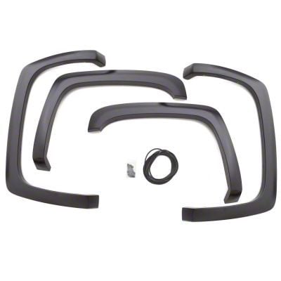 Tundra Elite Series Sport Style Fender Flares; Front and Rear; Smooth ...