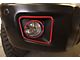 Fog Light Accent Trim; Gloss TRD Red (14-21 Tundra)