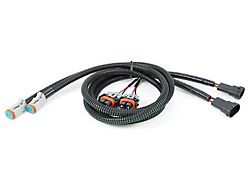 Fog Light Wiring Adapters; H11 to Deutsch/H11 Dual (14-21 Tundra)