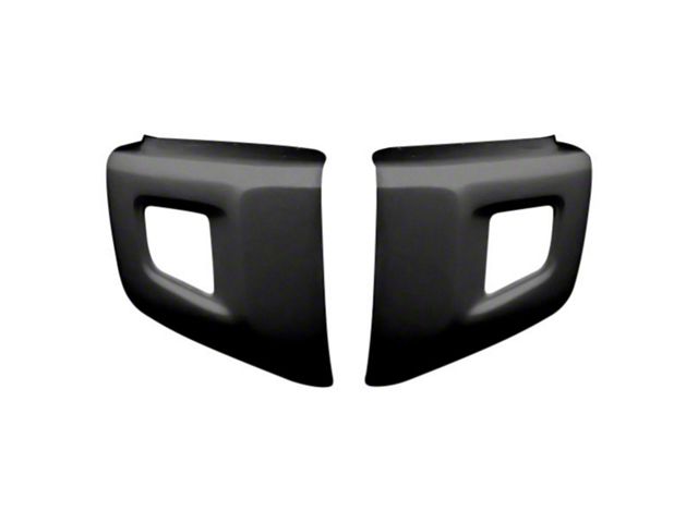 Front Bumper Cover; Not Pre-Drilled for Front Parking Sensors; Matte Black (14-21 Tundra)