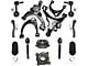 Front Control Arms with Hub Assemblies and Tie Rods (07-21 Tundra)