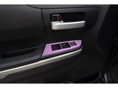Front Door Switch Panel Accent Trim; Lavender Purple (14-21 Tundra)