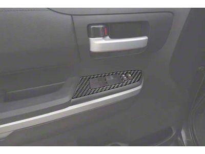 Front Door Switch Panel Accent Trim; Smoked Mesquite (14-21 Tundra)