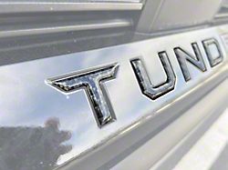 Front Grille Letter Inserts; American Flag (22-24 Tundra)