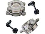 Front Wheel Hub Assemblies with Sway Bar Links (07-21 Tundra)