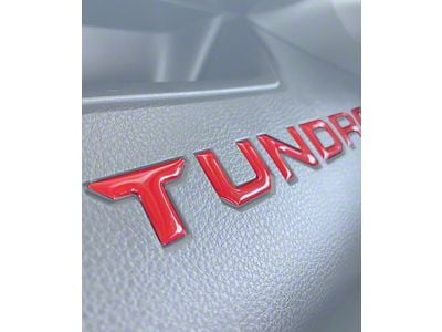 Glove Box Letter Inserts; Forged Carbon Fiber (22-24 Tundra)