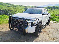 Grille Guard; Semi-Gloss Black (22-25 Tundra)