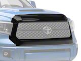 Grille Surround and Hood Bulge Overlay; Gloss Black (14-21 Tundra)