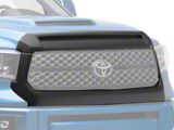 Grille Surround and Hood Bulge Overlay; Matte Black (14-21 Tundra)