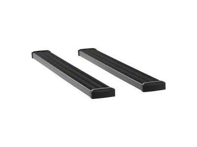 Grip Step 7-Inch Running Boards; Textured Black (07-21 Tundra Double Cab)