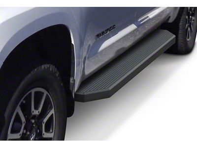 H-Style Running Boards; Black (07-21 Tundra CrewMax)