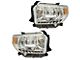 Headlights; Chrome Housing; Clear Lens (14-17 Tundra w/ Factory Automatic Leveling Headlights)