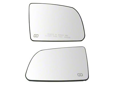 Heated Mirror Glass; Driver and Passenger Side (07-17 Tundra)