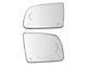 Heated Turn Signal Blind Spot Detection Mirror Glass; Driver and Passenger Side (14-18 Tundra)