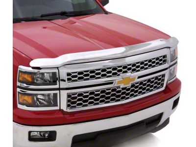 Hood Shield; Chrome (07-13 Tundra)