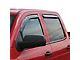 In-Channel Window Deflectors; Front and Rear; Matte Black (07-21 Tundra CrewMax)