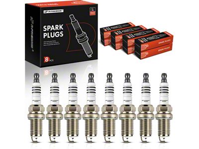 Iridium and Platinum Spark Plugs; Set of 8 (07-09 4.7L Tundra)