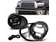 LED Projector Fog Lights with Switch; Clear (07-13 Tundra)
