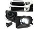 LED Projector Fog Lights with Switch; Clear (14-21 Tundra)