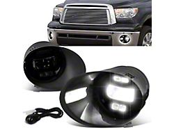 LED Projector Fog Lights with Switch; Smoked (07-13 Tundra)