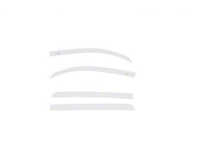 Low Profile Color-Match Ventvisor Window Deflectors; Front and Rear; Super White (14-21 Tundra CrewMax)