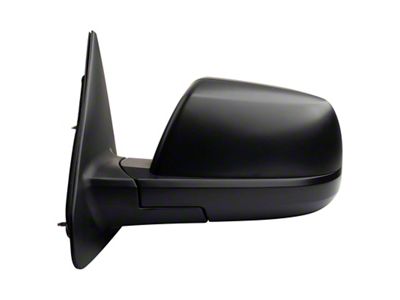 Manual Mirror; Black; Driver Side (07-13 Tundra)