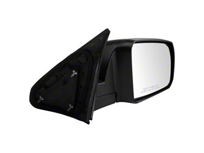 Manual Mirror; Textured Black; Passenger Side (07-13 Tundra)